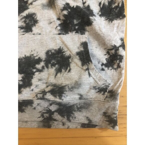 Rubber Doll Gray Tie Dye Sweatshirt w Metal Studs On Long Sleeves Size Small - - Picture 4 of 5